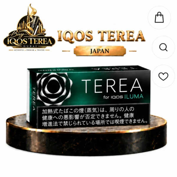 IQOS TEREA Black Menthol Japan
