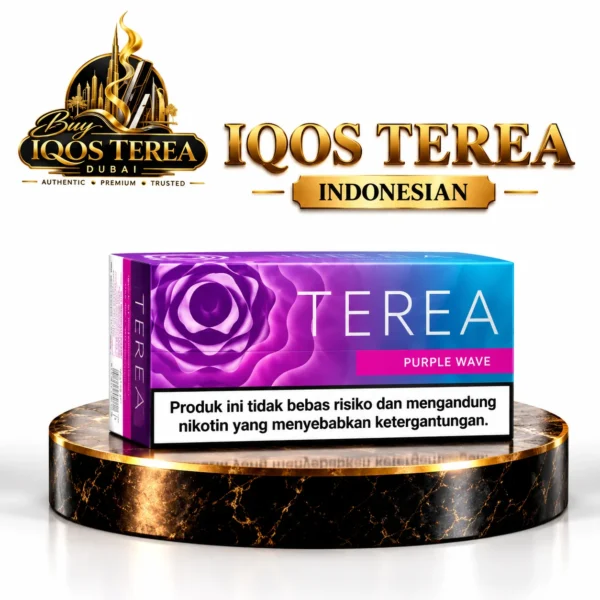 IQOS TEREA Purple Wave Indonesian