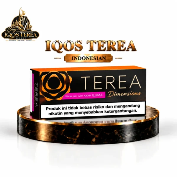IQOS Terea Dimensions Apricity Indonesian