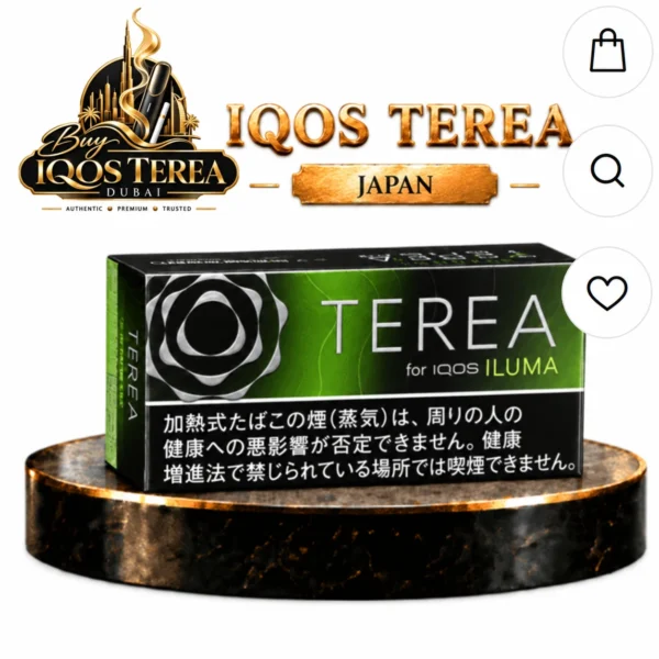 IQOS TEREA Black Yellow Menthol Japan