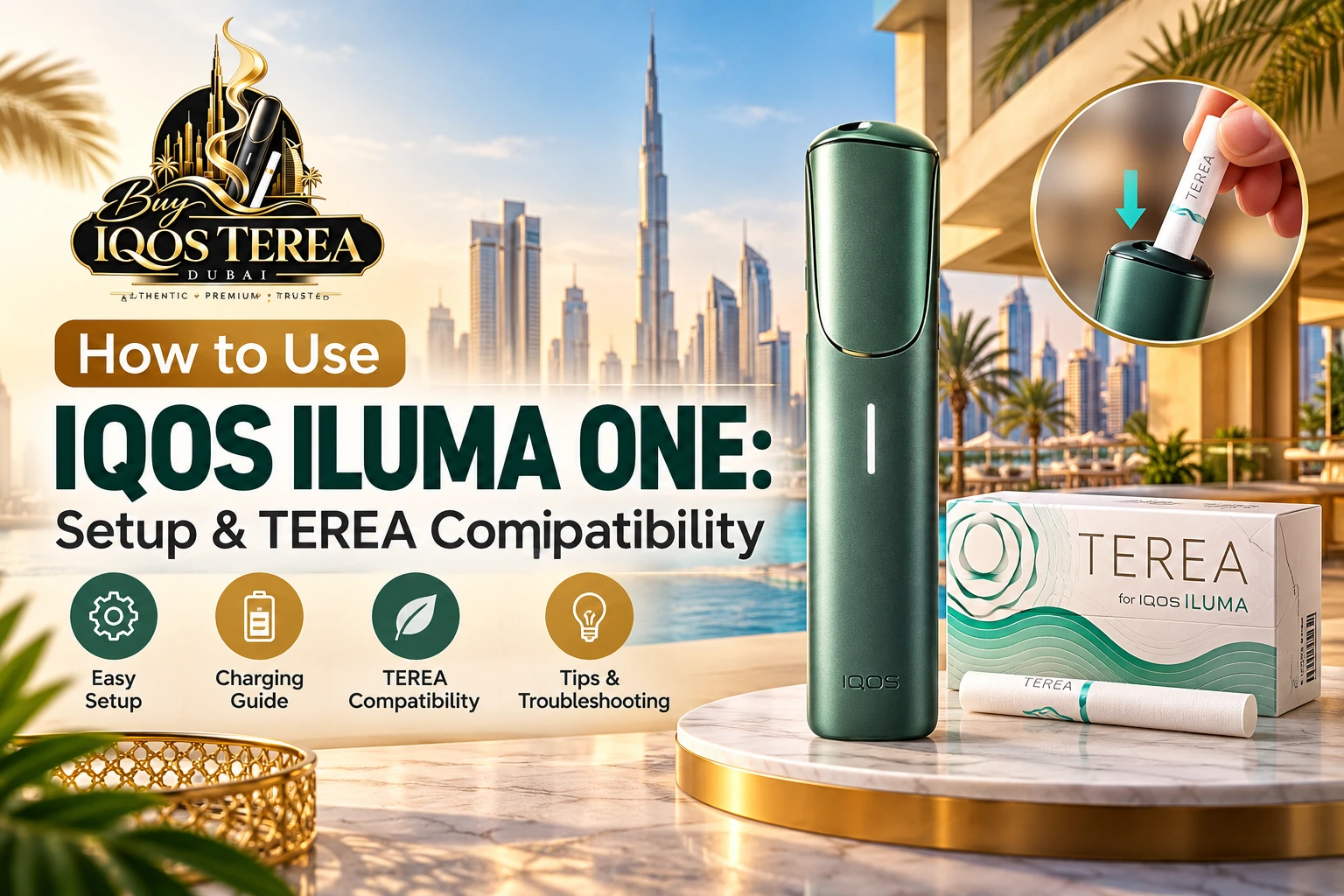 How to Use IQOS ILUMA ONE: Setup & TEREA Compatibility