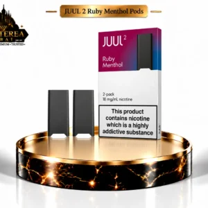 JUUL 2 Ruby Menthol Pods 18mg – 2 Pack Prefilled Berry Menthol Vape Pods