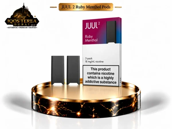 JUUL 2 Ruby Menthol Pods Dubai UAE – Berry Menthol 2-Pack