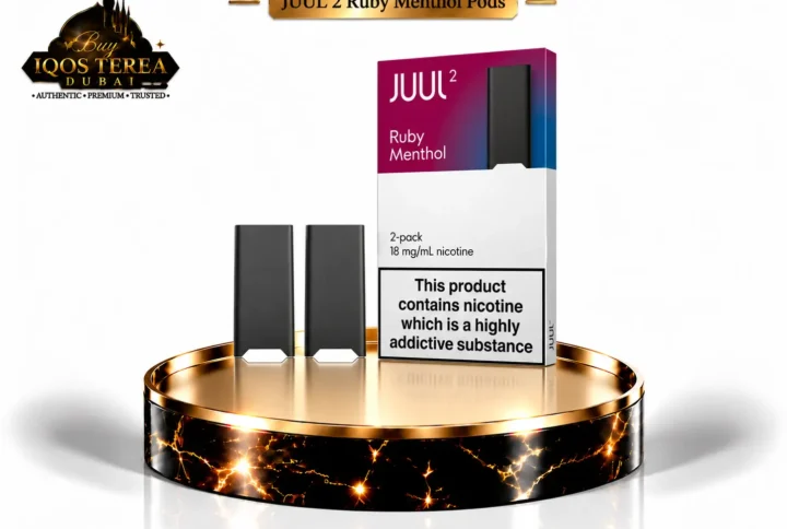 JUUL 2 Ruby Menthol Pods 18mg – 2 Pack Prefilled Berry Menthol Vape Pods