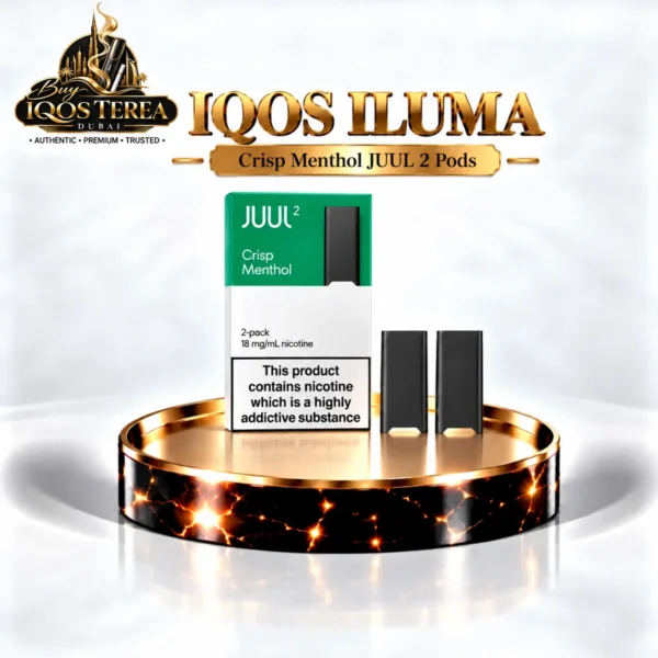 JUUL 2 Crisp Menthol Pods Dubai UAE – 18mg Menthol 2-Pack